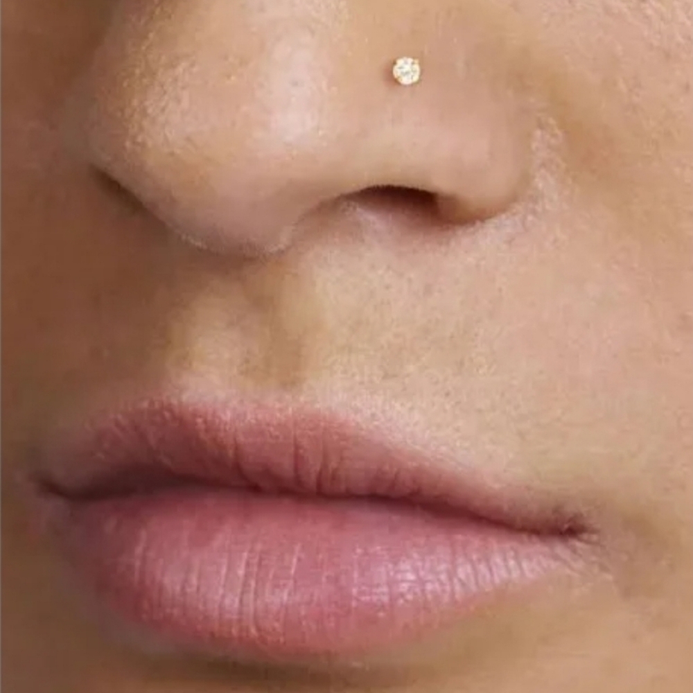 2pk STRONG MAGNET STUDS. LIP NOSE EARS ETC. VARIOS COLORS STAINLESS STEEL - Picture 2 of 10
